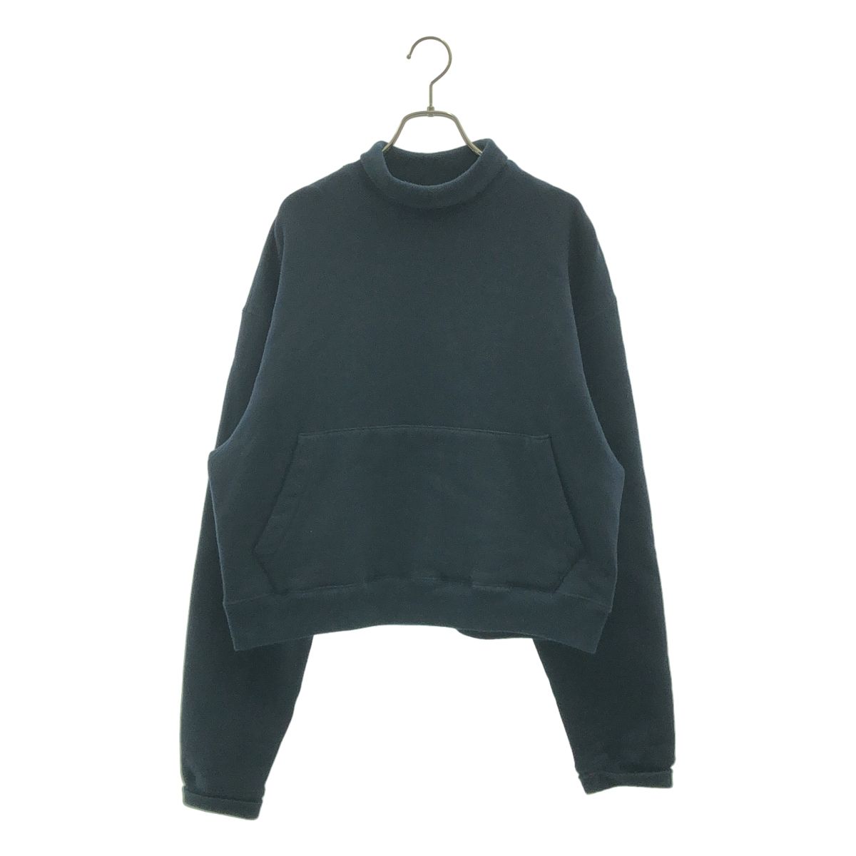 BIBLIOTHERK / ビブリオテーク | Perfect Boxing Sweat Shirt ハイネックスウェット | FREE | ネイビー | メンズ