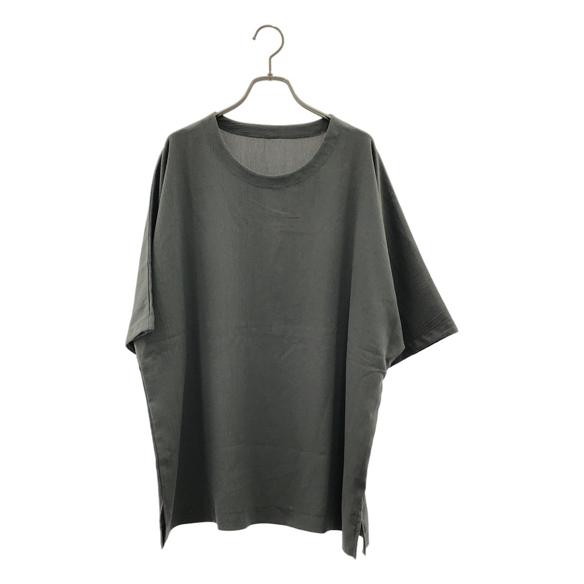 【美品】 IM MEN / アイムメン | 2025AW | CREPE Tシャツ | 3 | グレー | メンズ