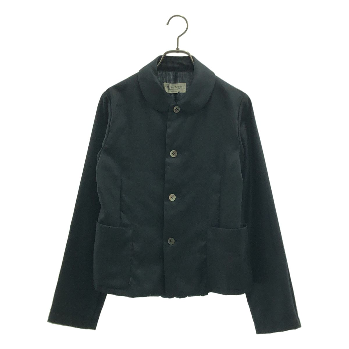 robe de chambre COMME des GARCONS / ローブドシャンブルコムデギャルソン | 1999SS | 裏フリルドッキング シャツ ジャケット | ブラック | レディース