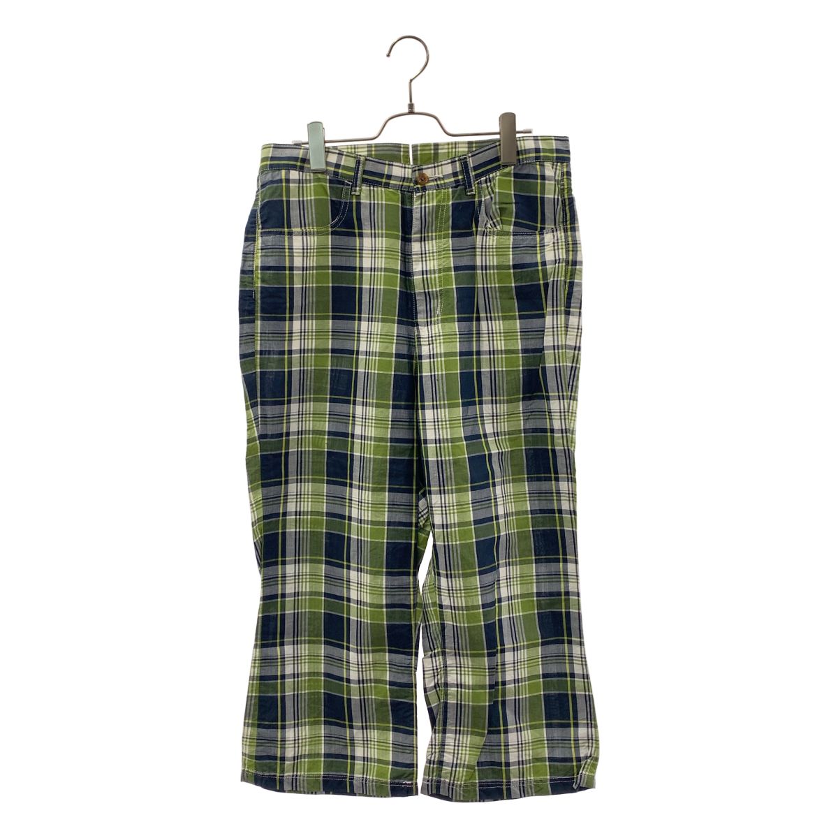 トリコ コムデギャルソン チェック柄サルエルパンツ グリーン tricot COMME des GARCONS / トリココムデギャルソン | 2008SS | 製品