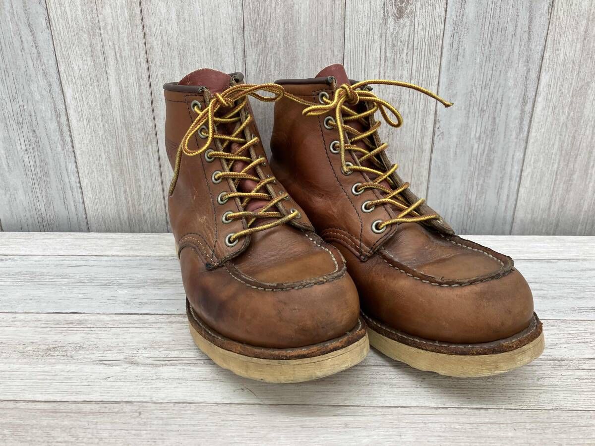 RED WING／レッドウイング／6-INCH CLASSIC MOC Style／US7／25cm／メンズ／ブラウン／8875