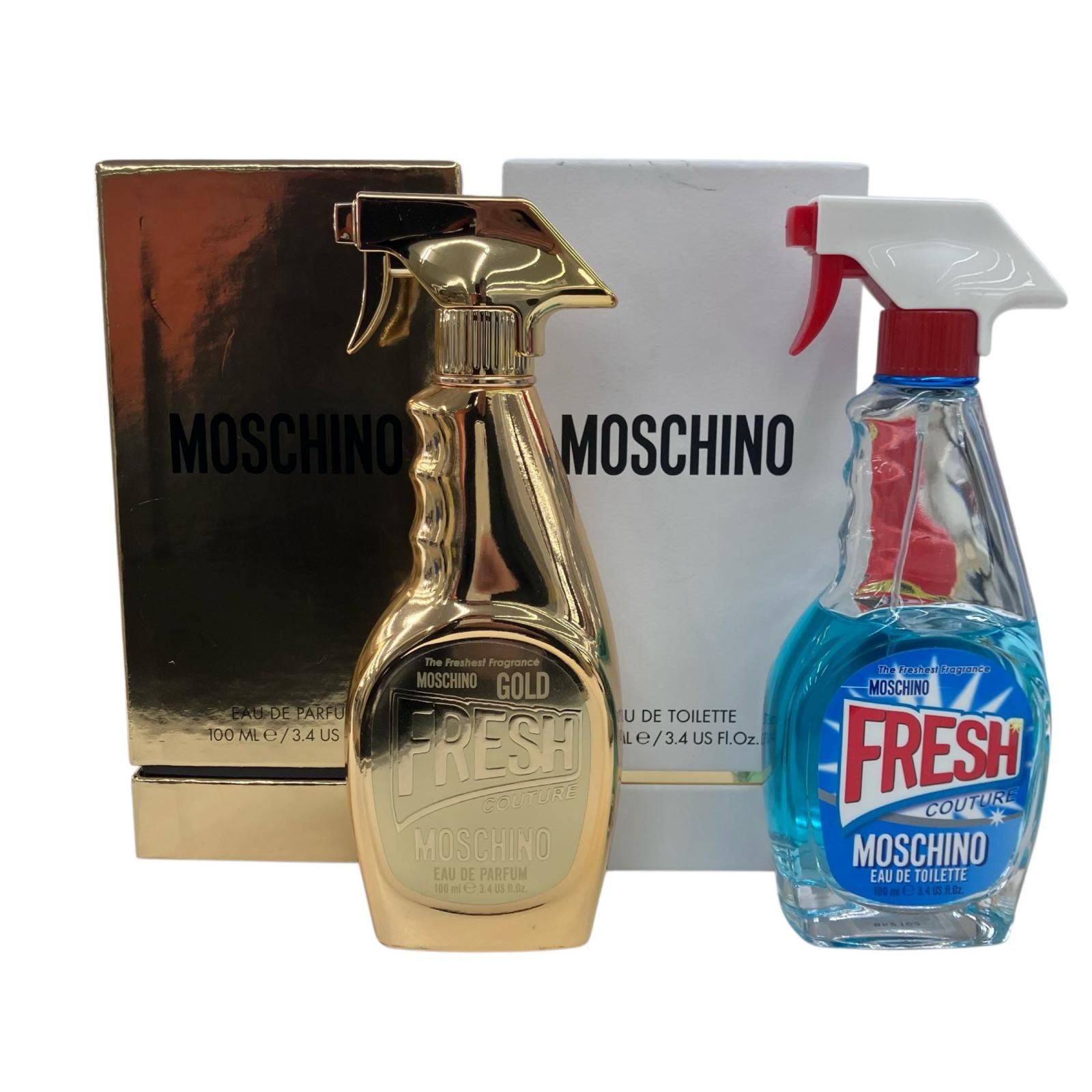 186001 現状品 MOSCHINO モスキーノ 香水セット FRESH GOLD FRESH