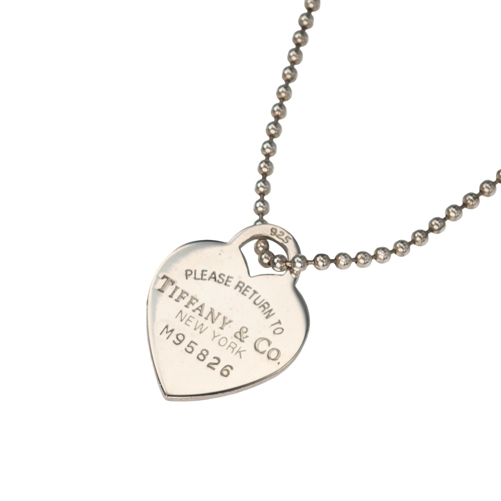 Tiffany & Co. リターン トゥ ティファニー ハート タグ ネックレス SV925 シルバー