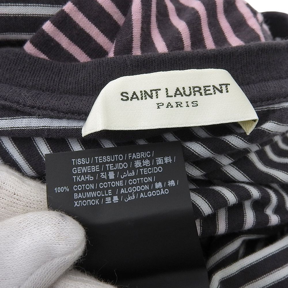 SAINT LAURENT PARIS サンローランパリ グラデーション ボーダー T