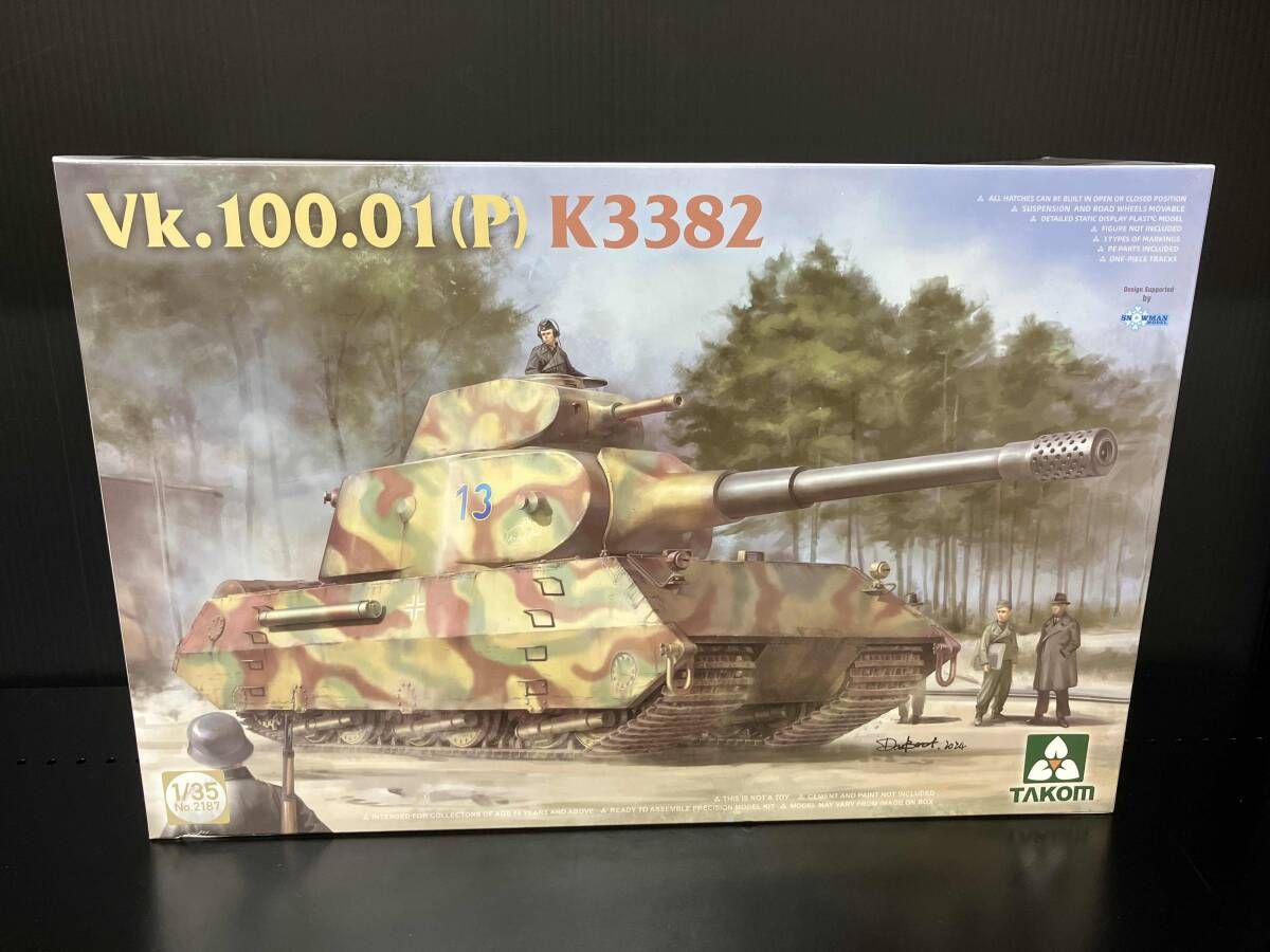 プラモデル タコム 1/35 Vk 100.01(P) K3382