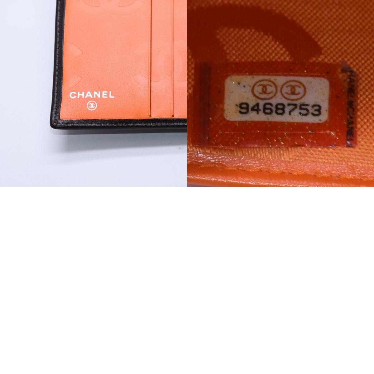 新品同様 CHANEL シャネル カンボンライン がま口 コンパクト