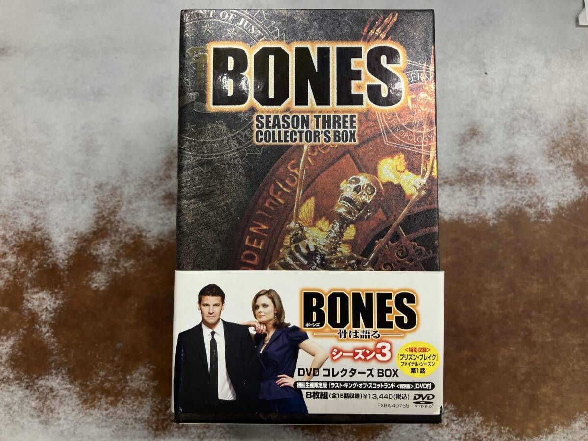 【中古品】 BONES SEASON3 COLLECTOR’S BOX 8枚組 品】 BONES SEASON3 COLLECTOR'S BOX 8枚組 BONES SEASON TWO