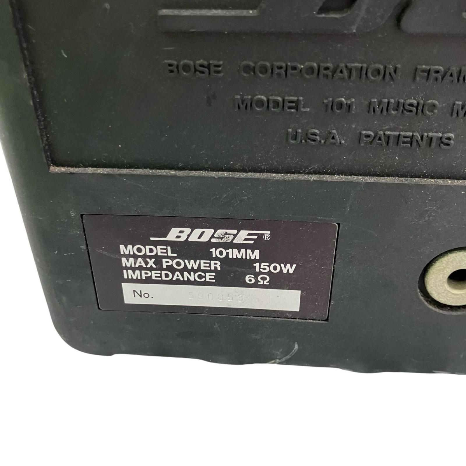 199990 動作未確認 Bose ボーズ スピーカー 101MM - メルカリ
