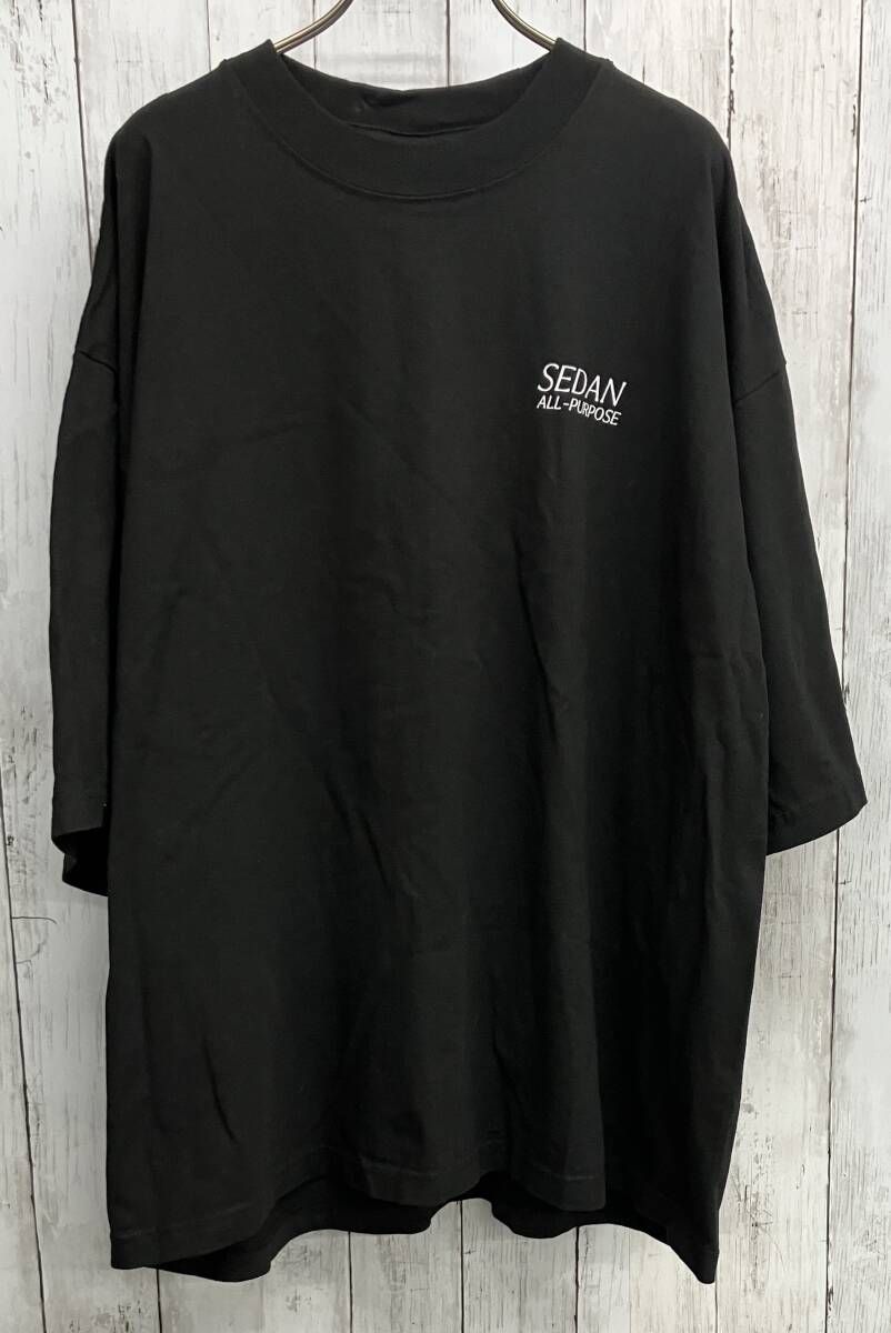 SEDAN ALL-PURPOSE 半袖Tシャツ セダンオールパーパス クルーネック ブラック size L
