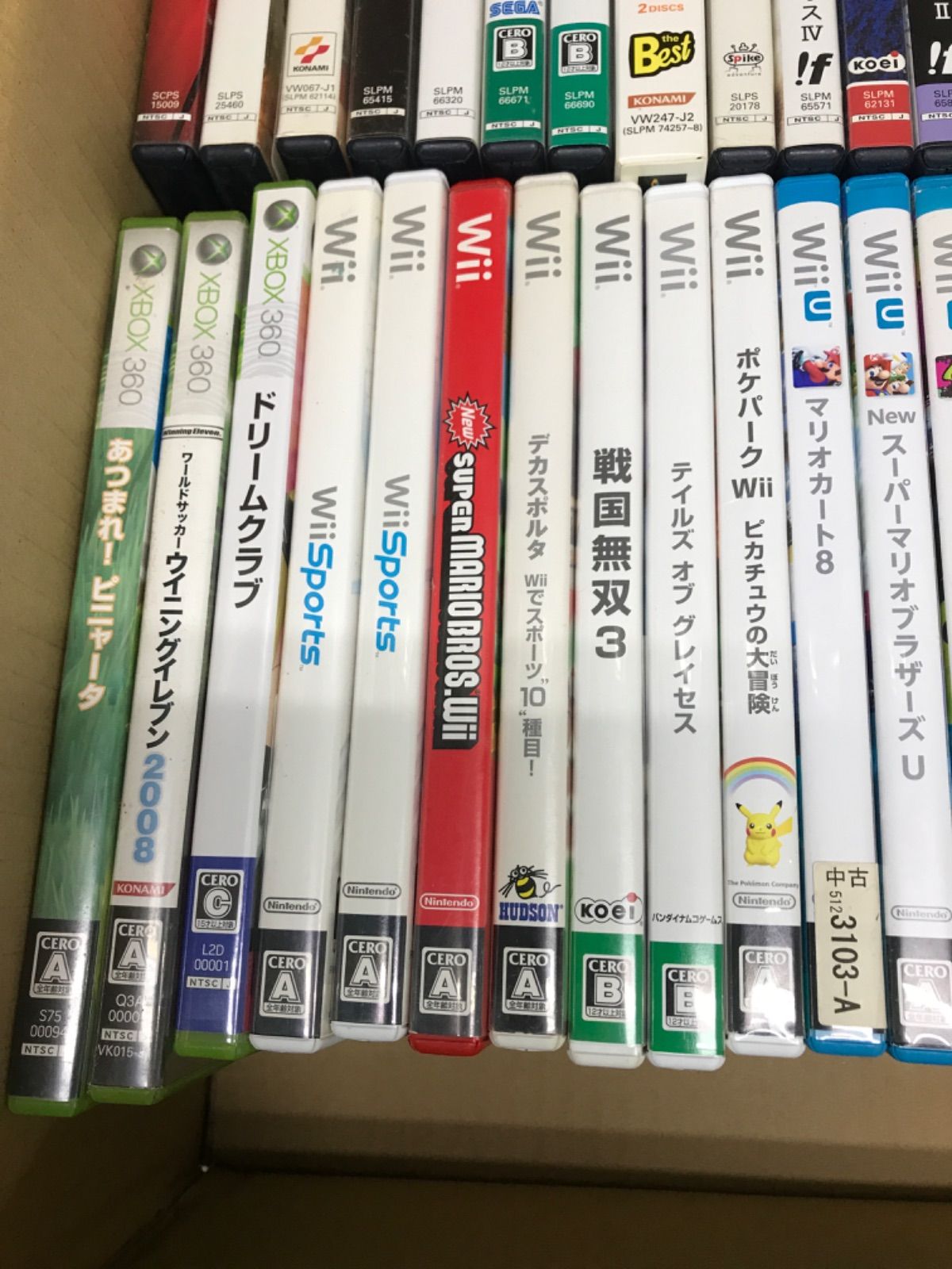 ☆② ジャンク ゲームソフト 種類色々・重複多数 まとめ売り！！ PS