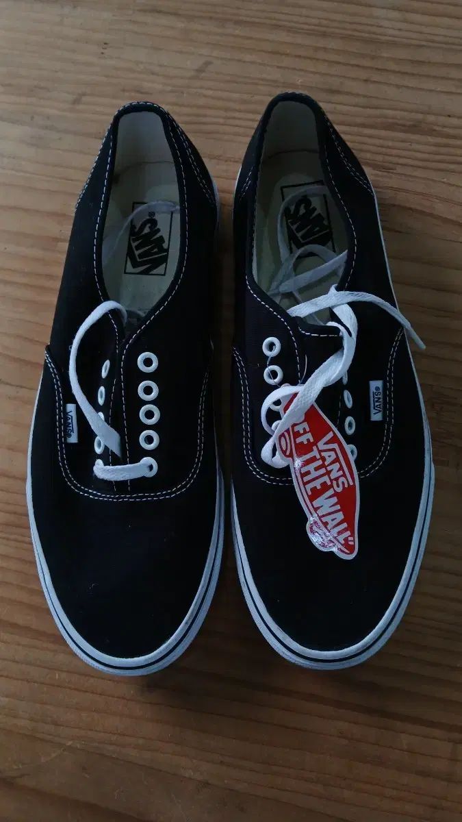 VANS ヴァンズ アセンティック ブラック ボックスない新品 280サイズ