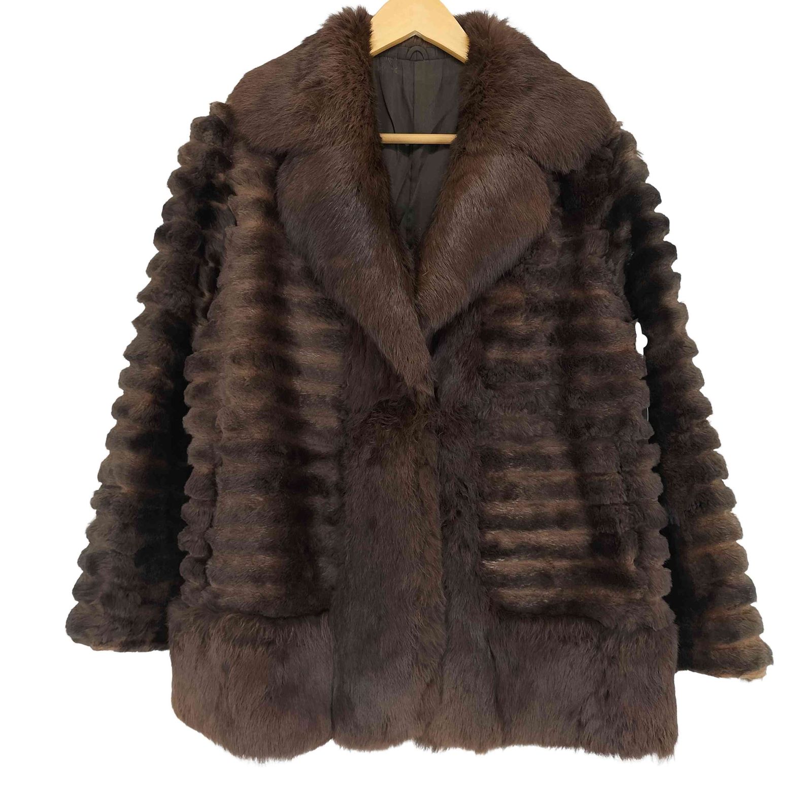 ユーズドフルギ USED古着 fur jacket ファージャケット レディース JPN