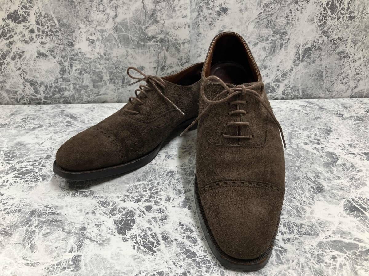 Crockett & Jones/クロケット&ジョーンズ ドレスシューズ BELGRAVE スエード サイズ6 1/2(25cm相当) イングランド製