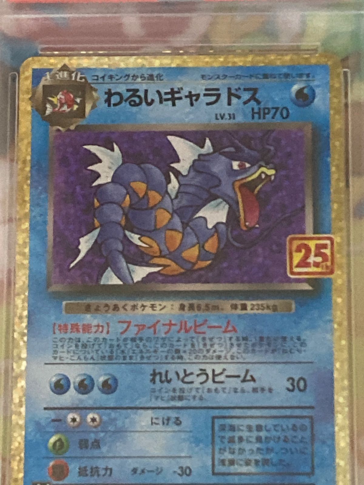 PSA10】わるいギャラドス 005/025 25th ANNIVERSARY edition 【ポケカ