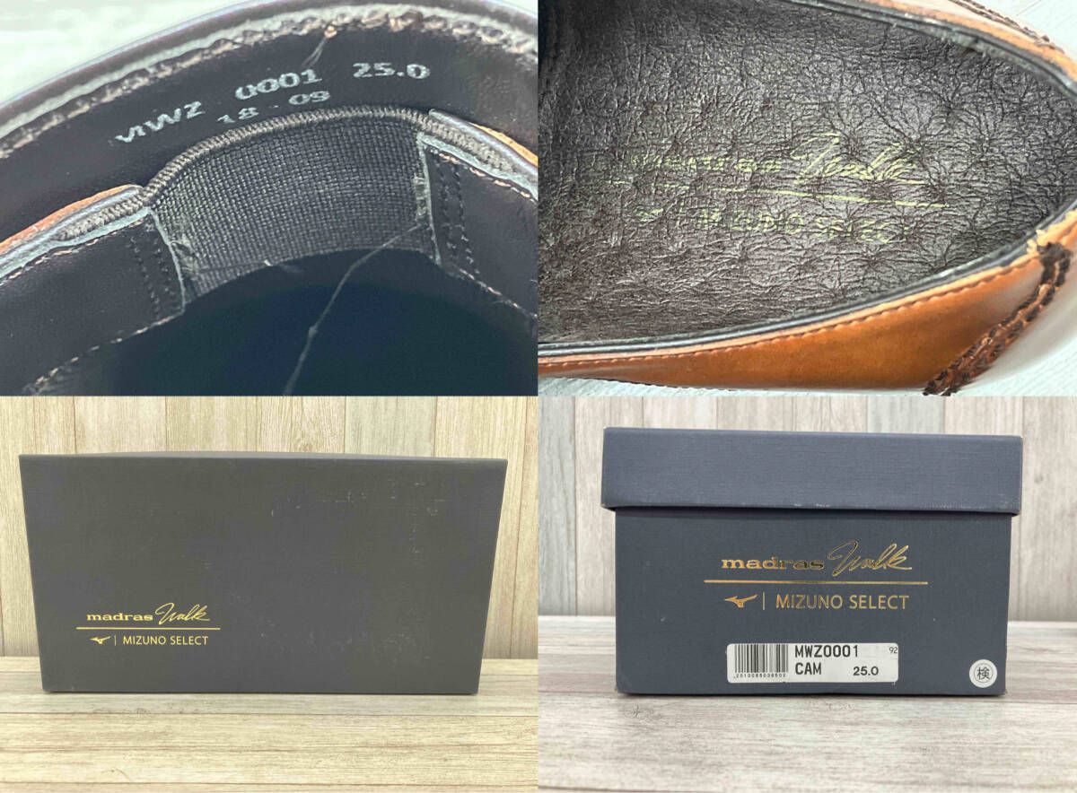 madras Walk／マドラスウォーク／MIZUNO SELECT／ローファー／25cm 