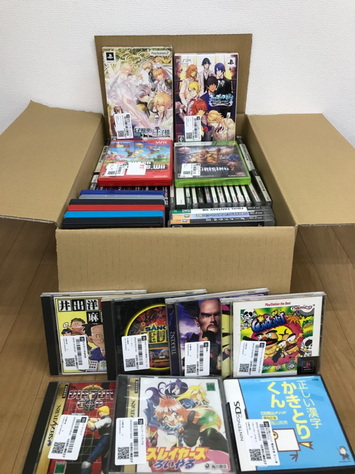 ☆①ジャンク ゲームソフトまとめ売り PS/PS2/PSP/DS他色々 重複多数
