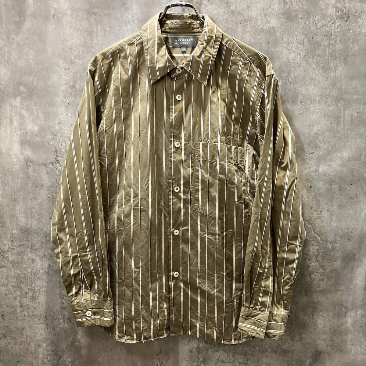 Margaret Howell 579-4150002 trad & basic long sleeve shirt sizeM 長袖シャツ マーガレット ハウエル