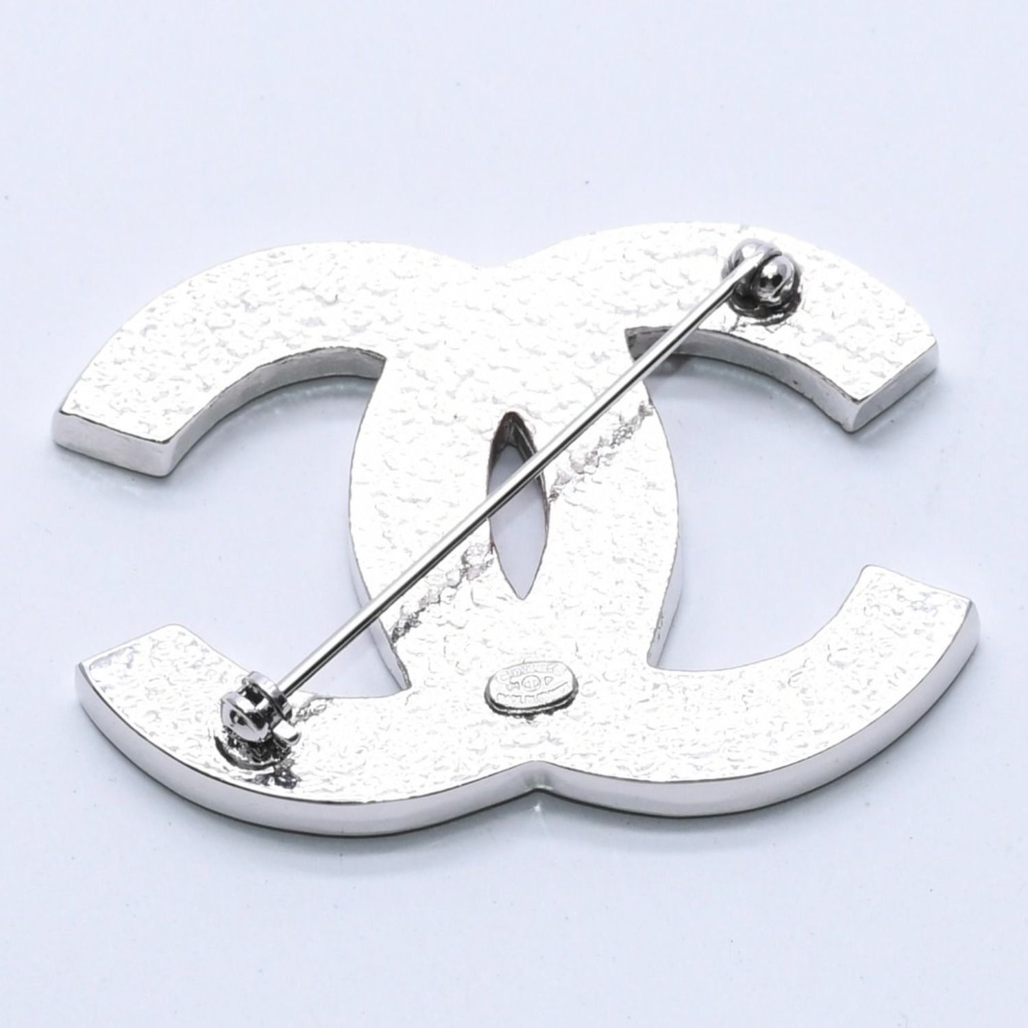 極美品 CHANEL シャネル ココマーク ブローチ 重量約20.05g 01P刻印