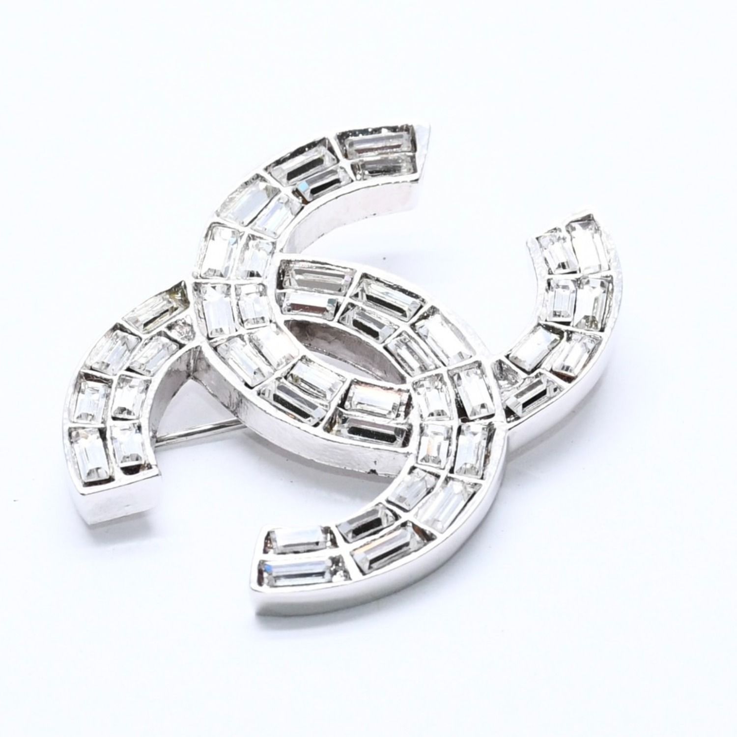 極美品 CHANEL シャネル ココマーク ブローチ 重量約20.05g 01P刻印