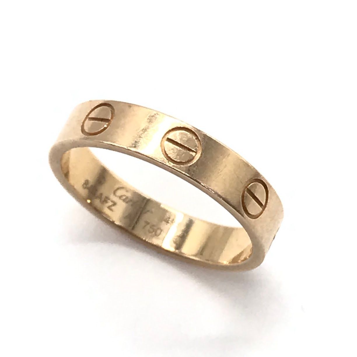 倉吉店】Cartier | カルティエ リング・指輪 Au750(K18) ラブリング