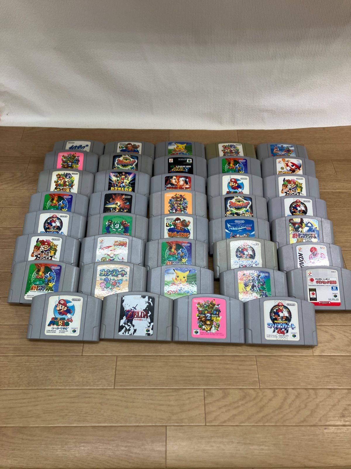 ☆ジャンク Nintendo 64 ソフト39本まとめ売り ニンテンドー64 ※重複