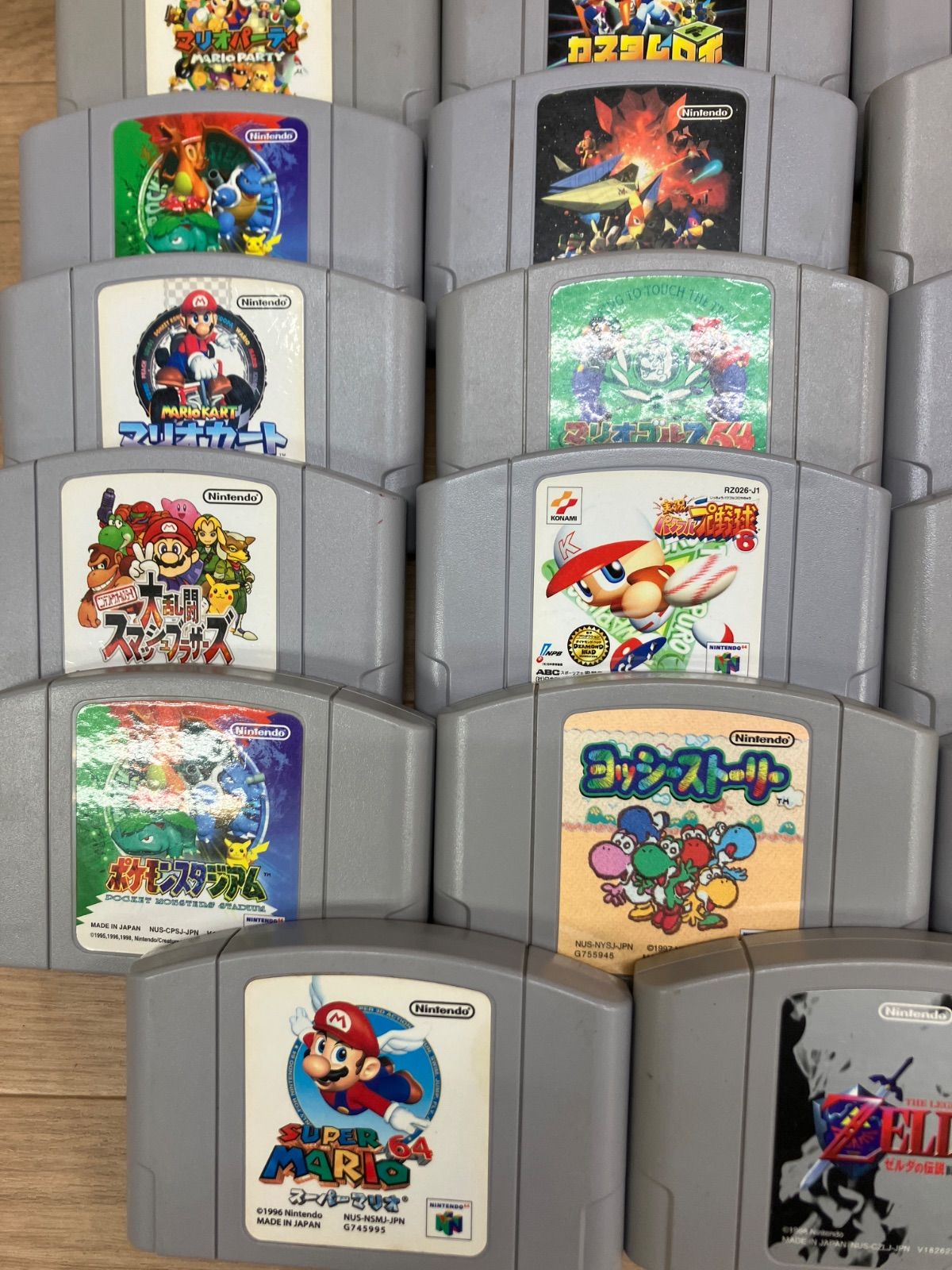 ☆ジャンク Nintendo 64 ソフト39本まとめ売り ニンテンドー64 ※重複