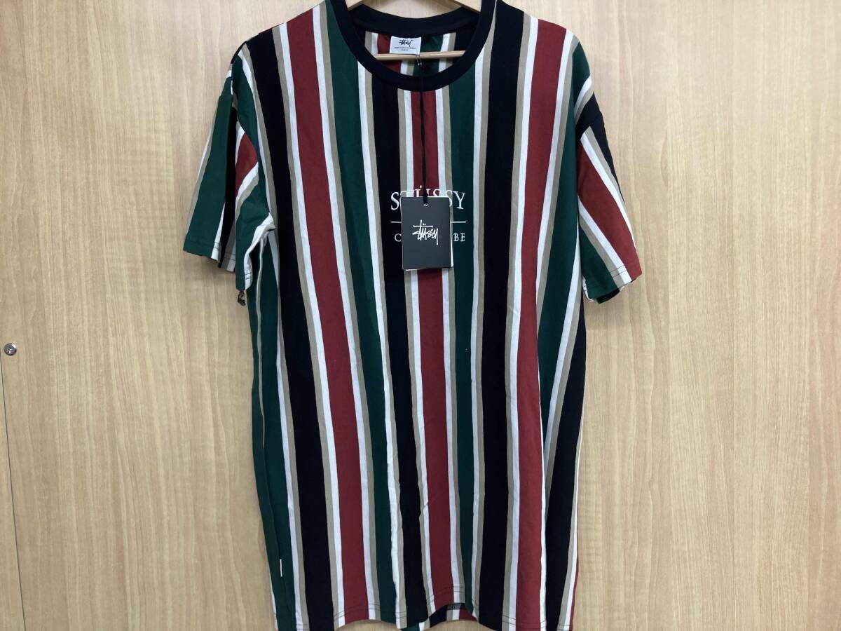 STÜSSY ストライプ Tシャツ　ストゥーシー 7,646円