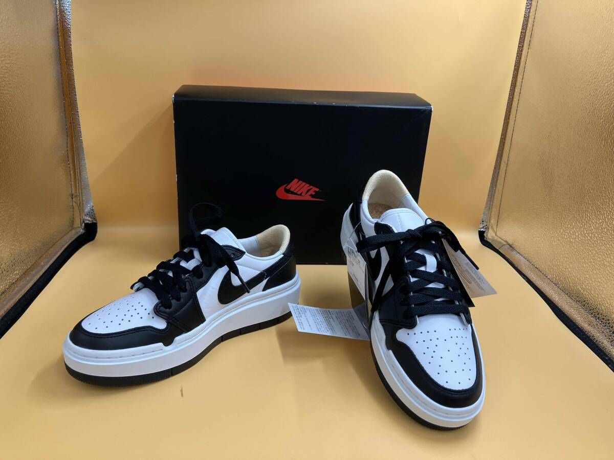 NIKE ナイキ スニーカー AIR JORDAN 1 ELEVATE LOW DH-7004-109 23cm ホワイト&ブラック系