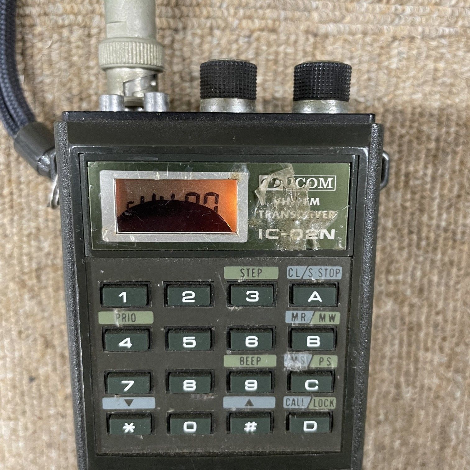 現状品 アイコム IC-02N ハンディトランシーバー アマチュア 無線機