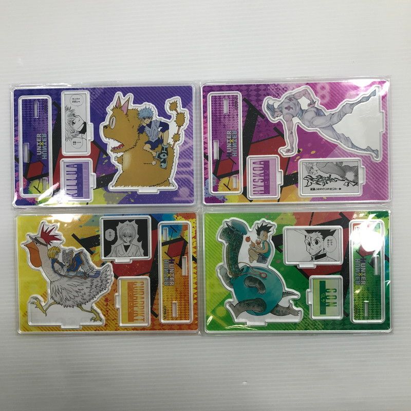 【中古美品】 HUNTER×HUNTER 名場面ジオラマフィギュア4点セット ゴン/キルア/クラピカ/ヒソカ 【051-260326-yk-10-tag】