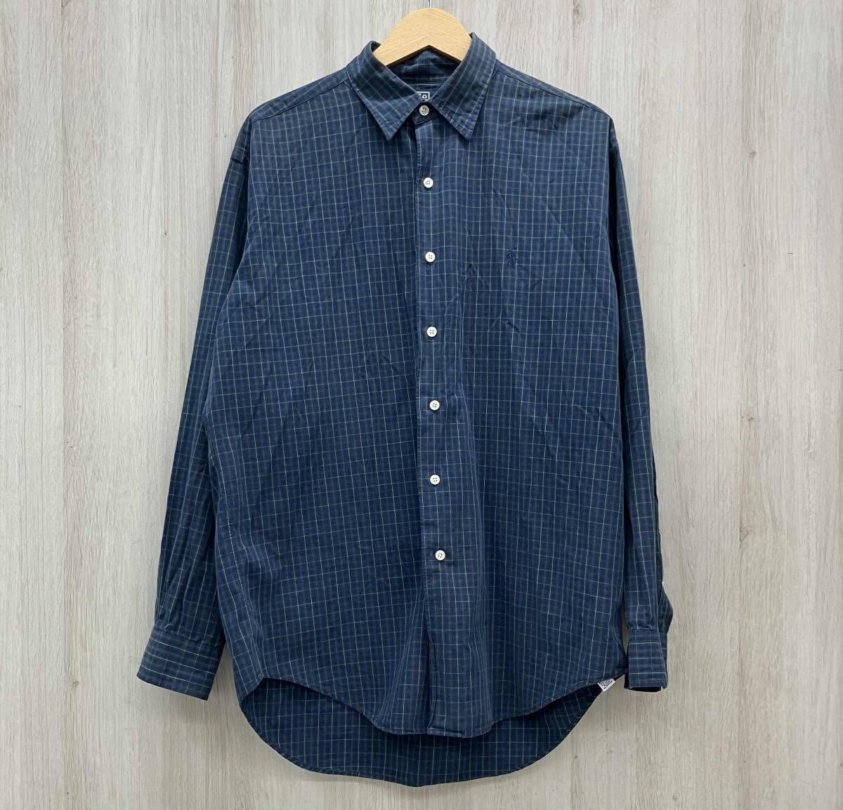 POLO RALPH LAUREN MARLOWE Long Sleeve Shirt 90s ポロ ラルフ ローレン マーロウ 長袖 シャツ　ヴィンテージ Cotton コットン 藤沢大庭店