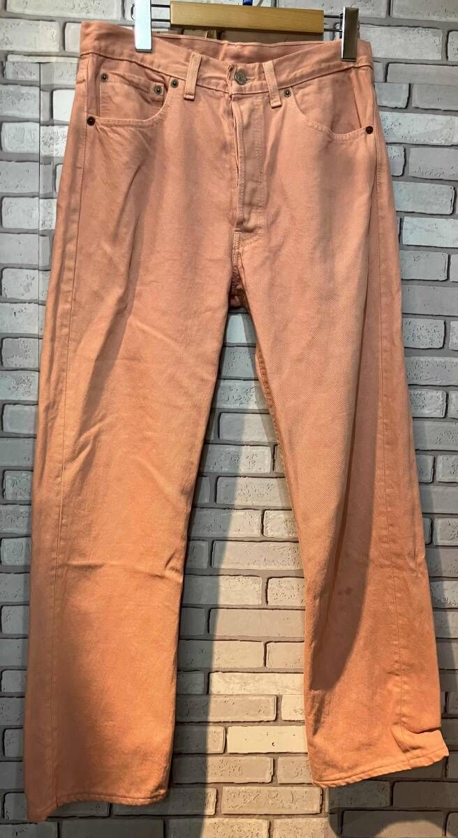 LEVI'Sリーバイス その他ロングパンツ W32 00501 0651 ピンク USA製 Mサイズ アメリカンカジュアル