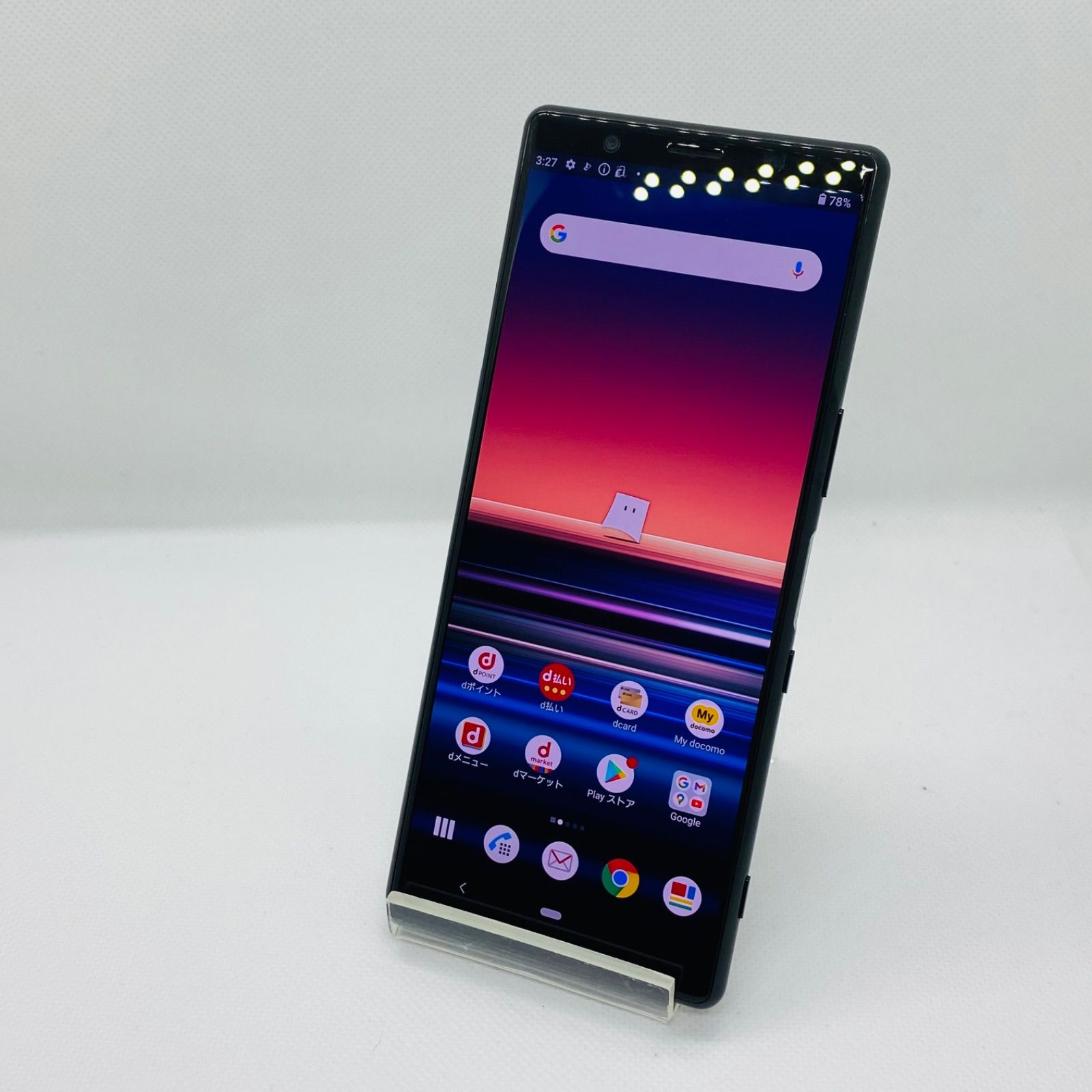 ☆【中古品】 Xperia 5 SO-01M SO-01M 64GB ブラック docomo 管理:dSNm