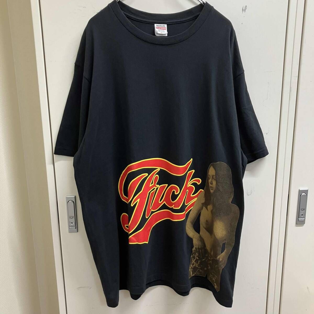 24AW Supreme x Hysteric glamour short sleeve サイズXL ブラック　シュプリーム