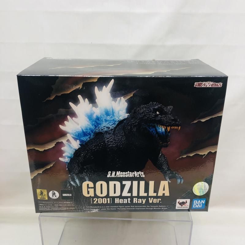 【中古】未開封)S.H.MonsterArts ゴジラ(2001) 放射熱線Ver.[22]