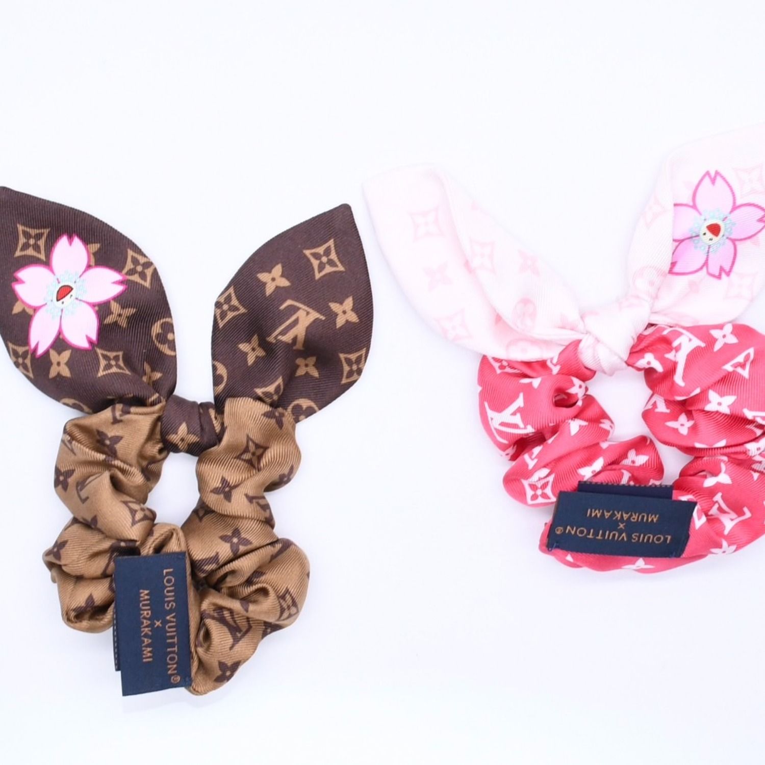 極美品 LOUIS VUITTON ルイヴィトン 村上隆 シュシュ ヘアアクセサリー