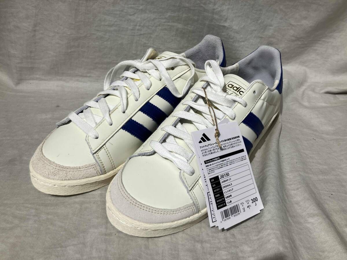 adidas アディダス ホワイト サイズ30cm スニーカー JABBAR LOW Jl0150