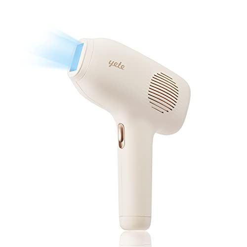 【新型冷感搭載】YETE（エイティー） 光脱毛器 VIO対応 男女兼用 サファイア冷却 無痛フラッシュ 家庭用脱毛器 全身ムダ毛処理 5段階レベル 自宅で簡単脱毛 サロン級効果 PSE認証済みry