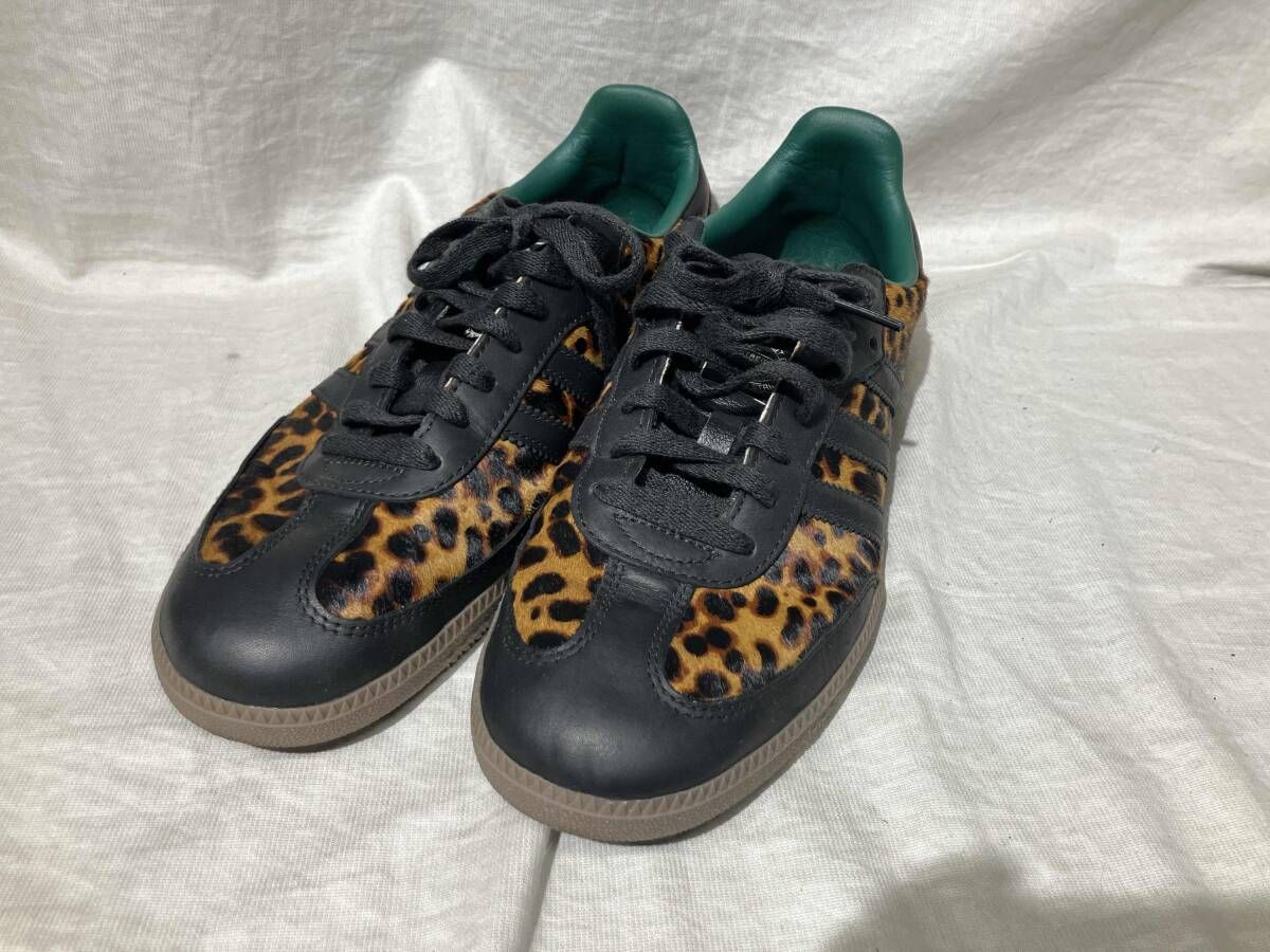adidas アディダス 豹柄 サイズ28cm スニーカー Samba OG