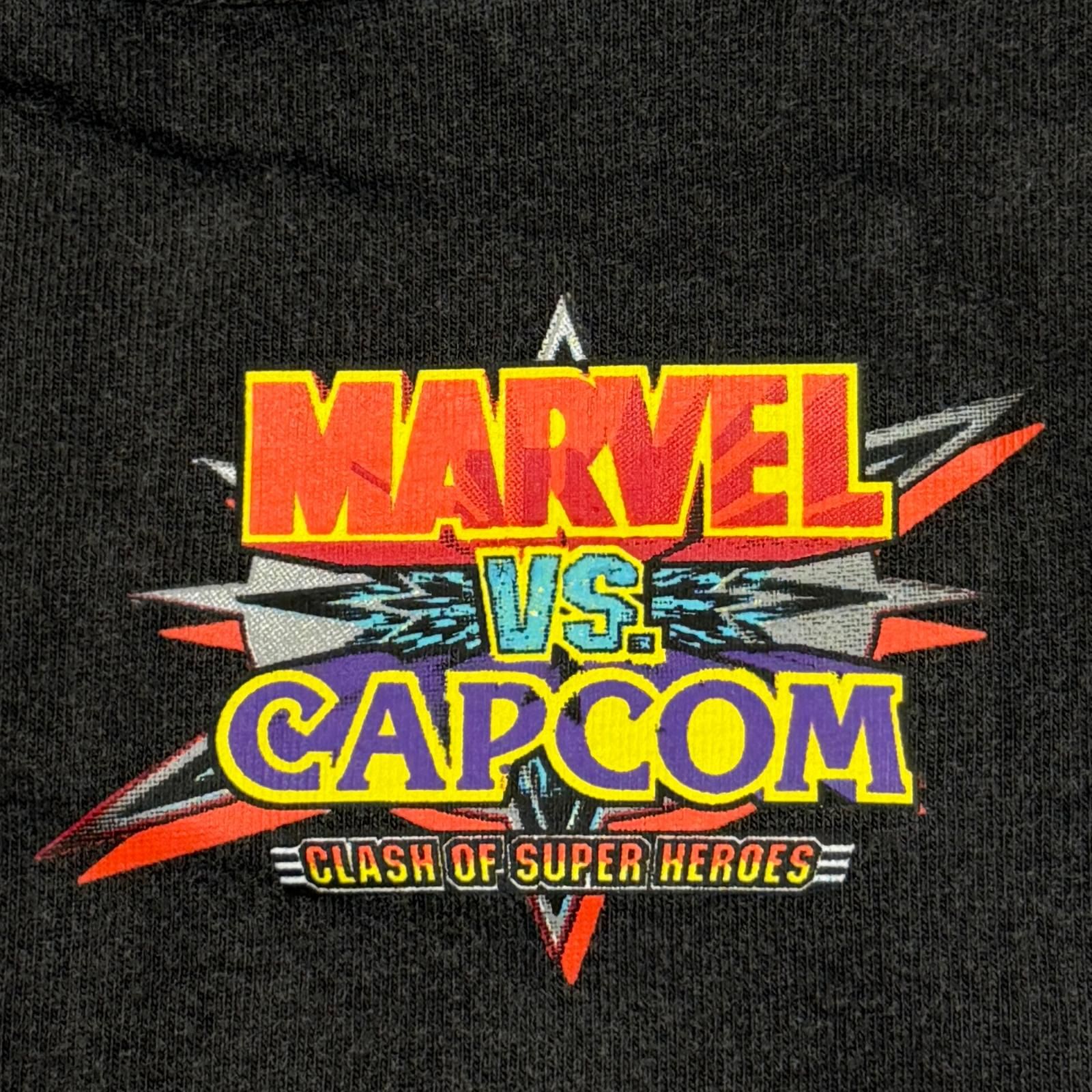 マーヴル・スーパーヒーローズ Tシャツ Lサイズ CAPCOM ビンテージ KITH Marvel vs. Capcom Clash of Super Heroes Vintage Tee マーベル