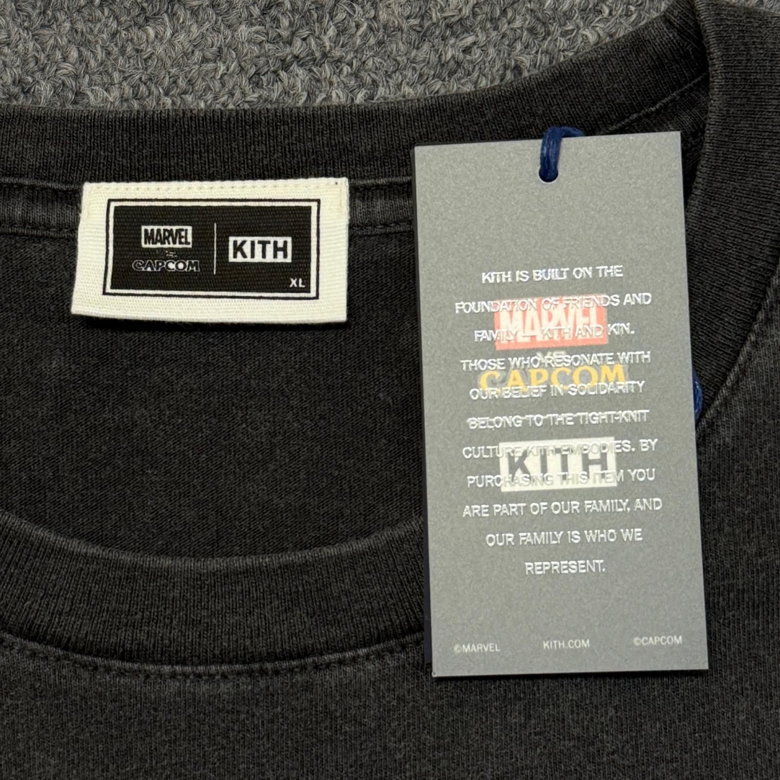 KITH Marvel vs. Capcom Clash of Super Heroes Vintage Tee マーベル
