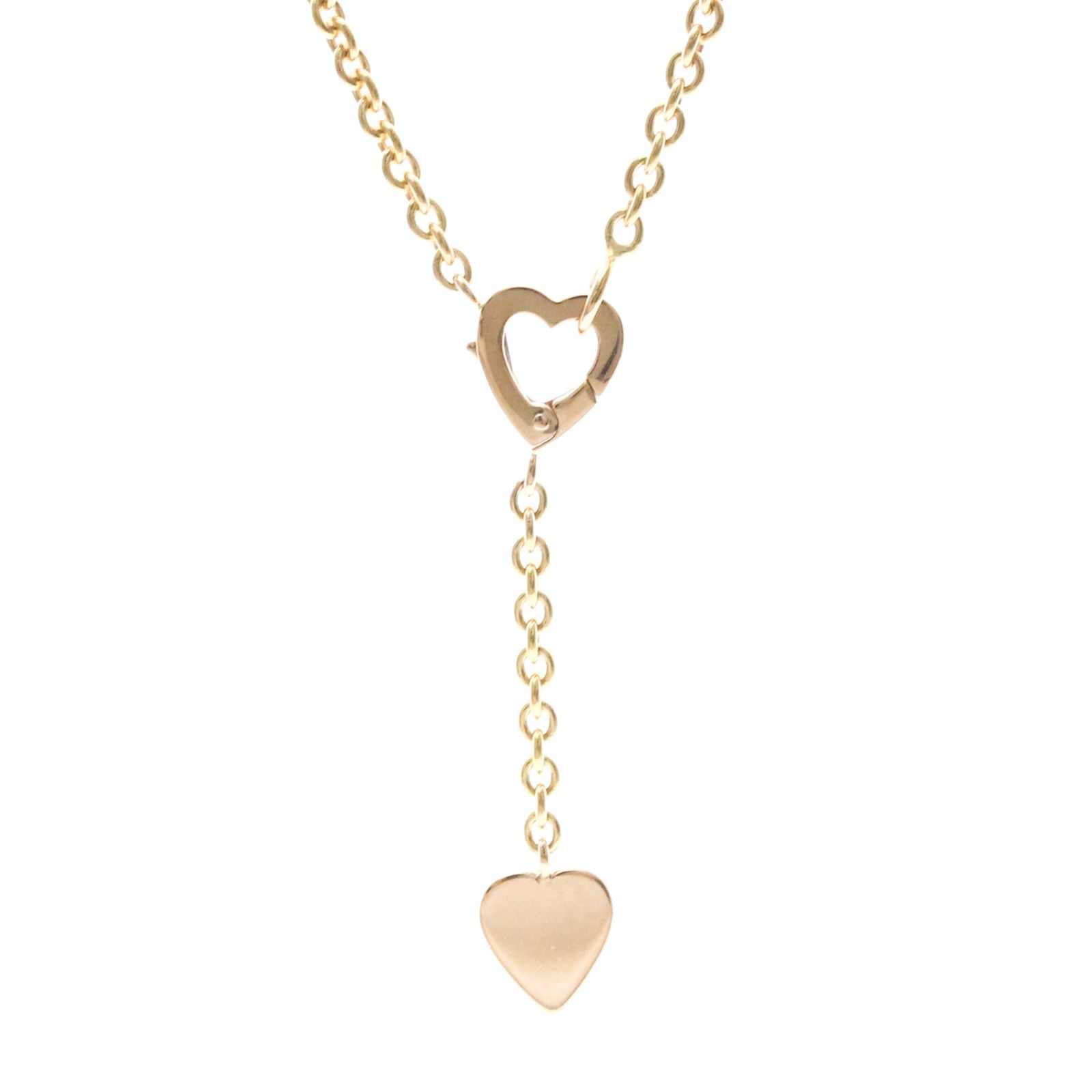 カルティエ(Cartier) K18ピンクゴールド(K18PG) 無し メンズ,レディース ファッション ネックレス (ピンクゴールド(PG)) モナムール ネックレス