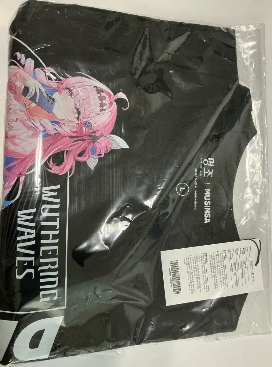 명조 MUSINSA コラボ デニア Tシャツ L サイズ