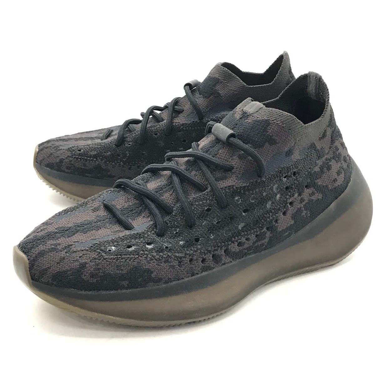 【倉吉店】 中古 adidas | アディダス スニーカー adidas YEEZY Boost 380 'Onyx' イージーブースト FZ1270 ブラック 27cm 【126】