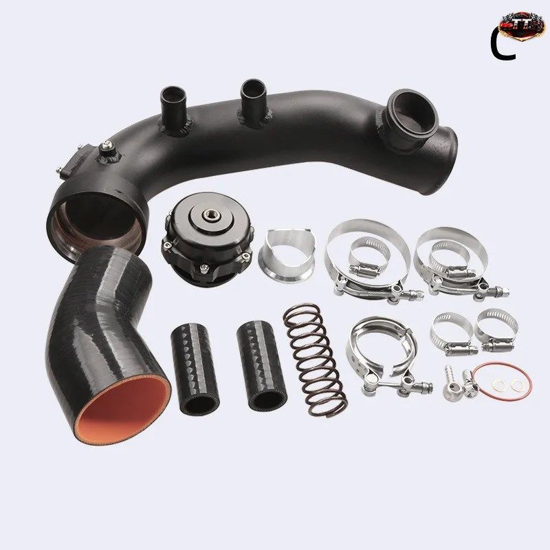 エアインテークターボチャージハードパイプキット 50mm BOV BMW N54 E88 E90 E92 135I 335I 335