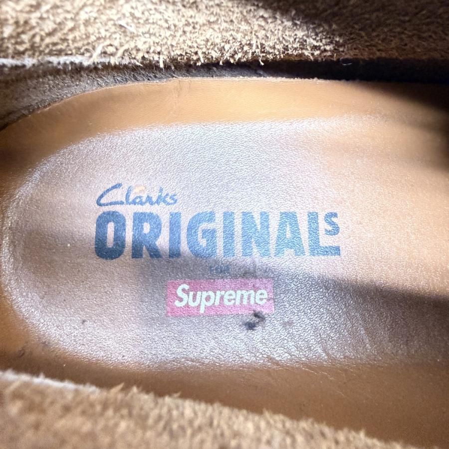 希少】サイズ【US10.5/28.5cm】シュプリーム Supreme×Clarks Originals