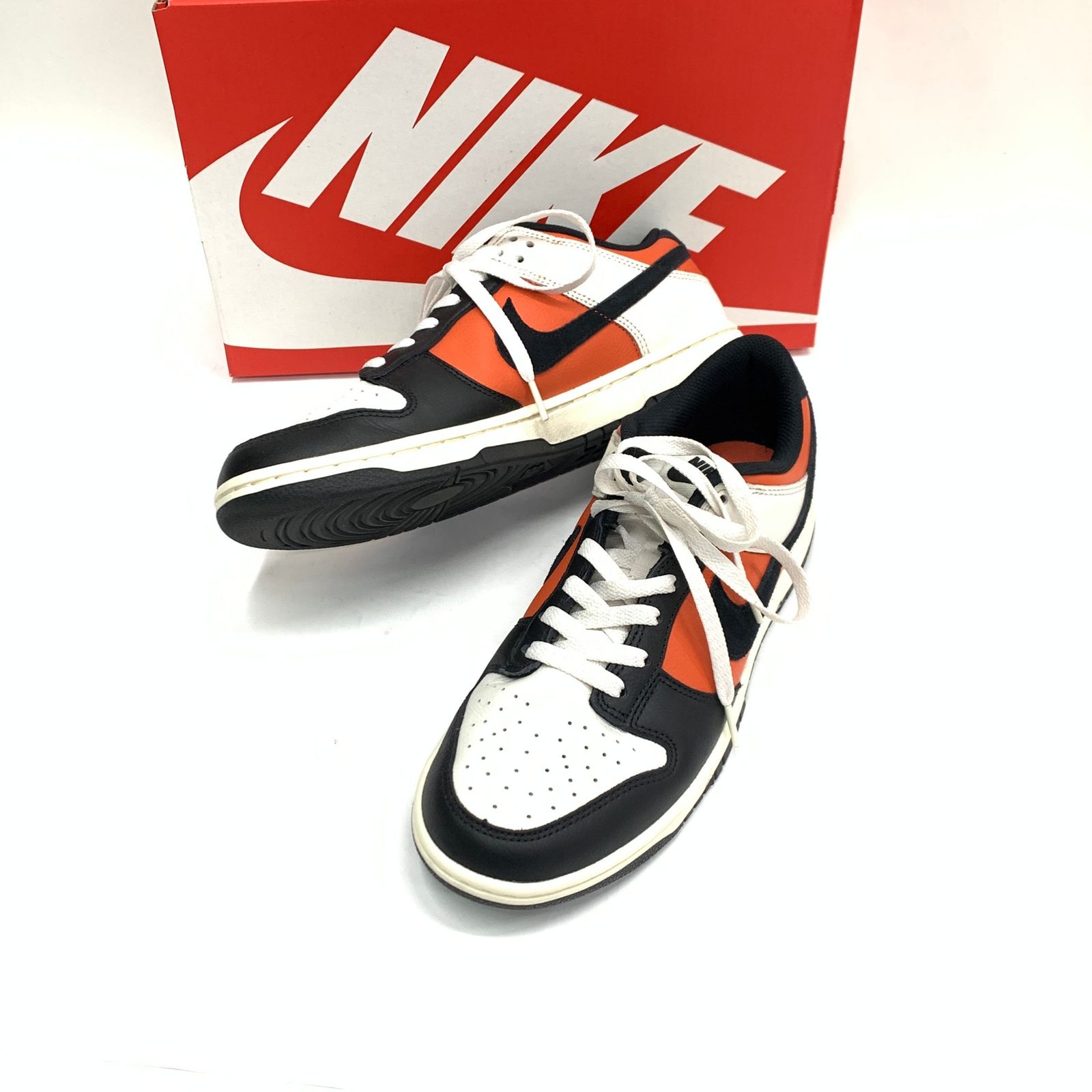 タグ・箱付　NIKE　ナイキ　2024　HQ4988-030　 DUNK　LOW　RETRO　ダンク ロー レトロ　スニーカー　27cm　PHANTOM/BLACK/VINTAGE　CORAL