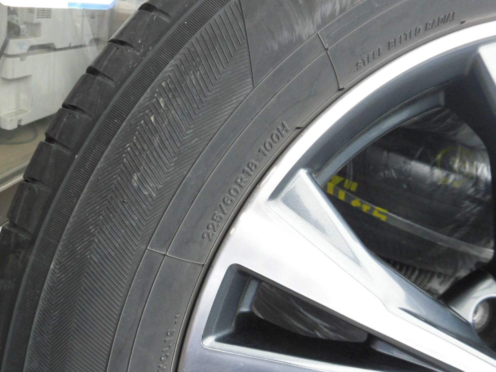 ☆NT32・日産エクストレイル☆純正18インチアルミホイール＆タイヤ4本