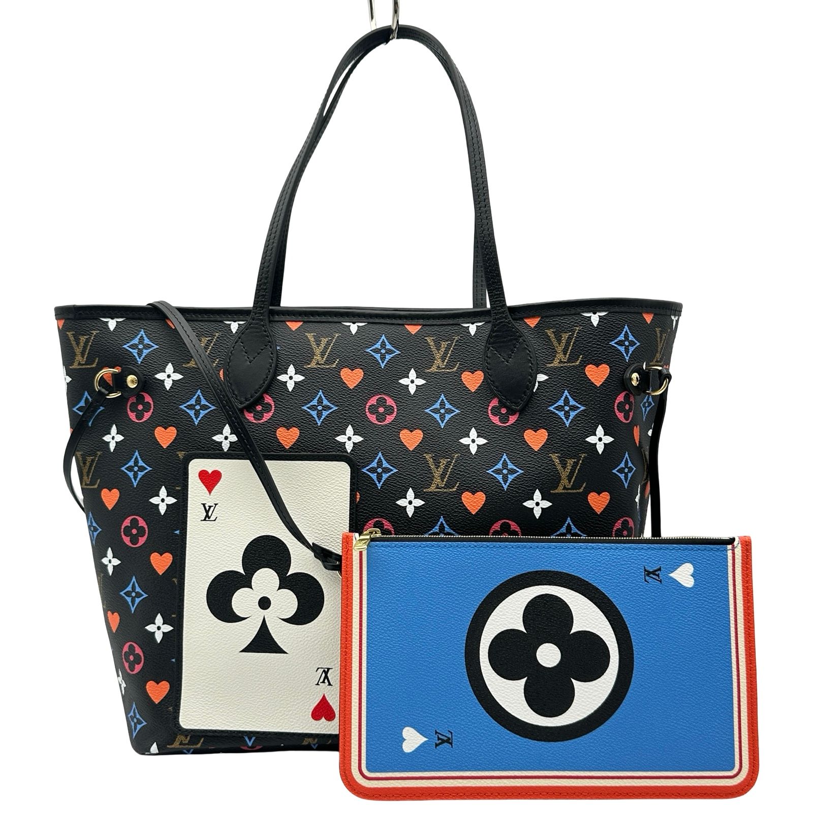ルイ・ヴィトン LOUIS VUITTON ネヴァーフルMM M57483 ブラック ゲームオン・モノグラムキャンバス レディース トートバッグ