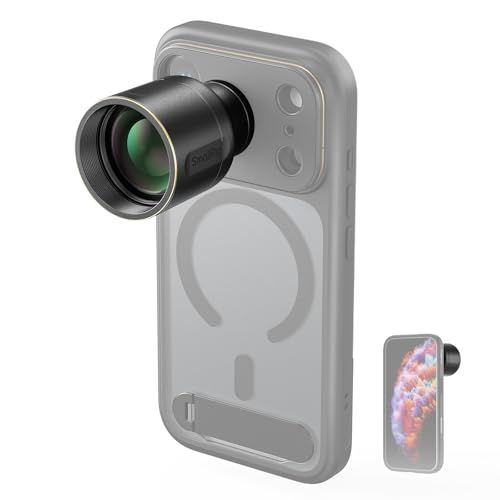 SmallRig 2倍望遠レンズ iPhone 17/16/15 Pro Max用 2倍倍率HDレンズ Tマウント付き スマホケース対応 スマートフォン4倍/5倍/8倍望遠カメラ対応 - 5920送料無料 b844763b